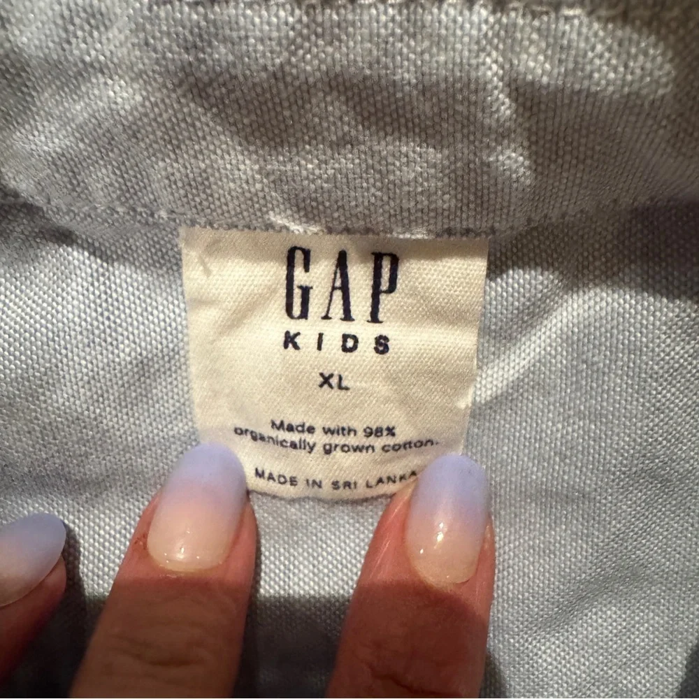 Boys’ Gap Light Blue Button-Down Shirt Youth XL